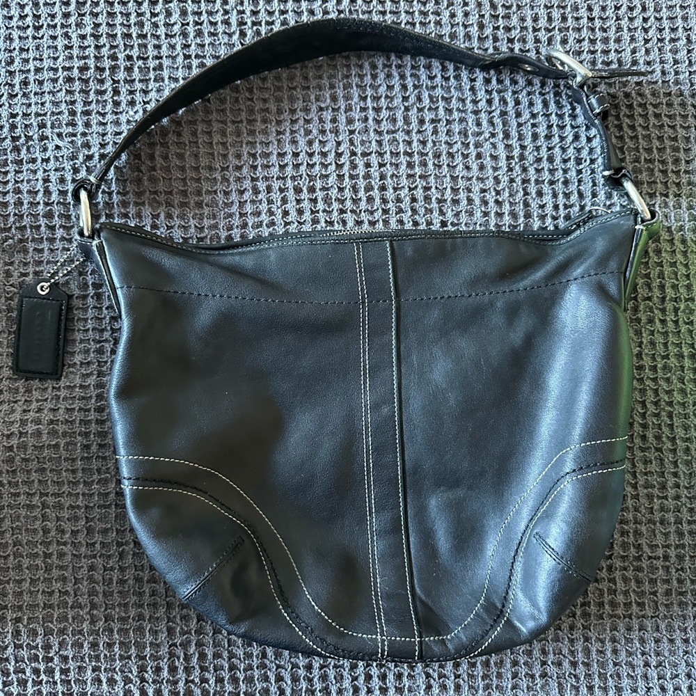 Vintage coach shoulder bag